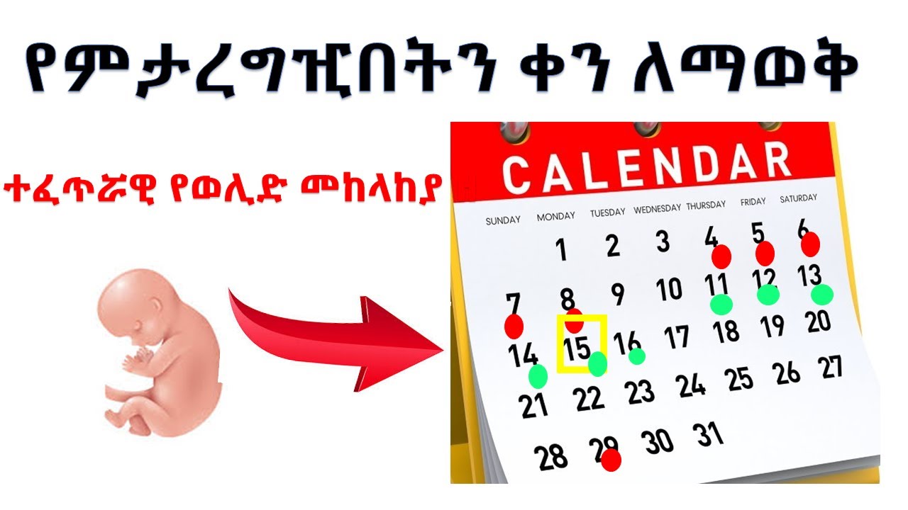 የወርአበባ ዑደት አቆጣጠርን በመጠቀም እርግዝናን ምትከላከዪበት ቀላሉ ዘዴ //Fertile Window in Amharic