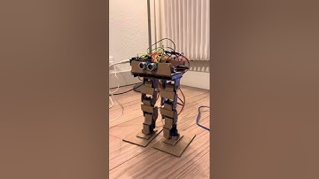 Biped robot with Arduino