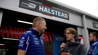 Nick Halstead talks all things 2023 BTCC at Donington Park! | Hedge Works Motorsport |