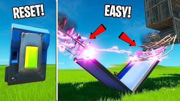 How to MAKE AN INFINITE RESET BUTTON IN FORTNITE CREATIVE! (EASY METHOD) (PERFECT FOR 1v1)