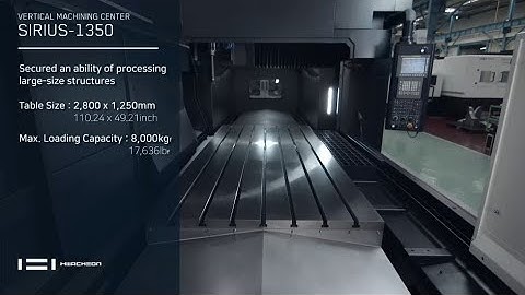 SIRIUS-1350 | Quick Overview | EN | CNC Milling | Machining Center | HWACHEON | KOREA