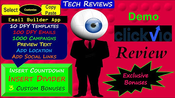 Clickvio Review, Bonuses, Demo: Emails That Get Clicks. Emails That Make Money using MJML Framework
