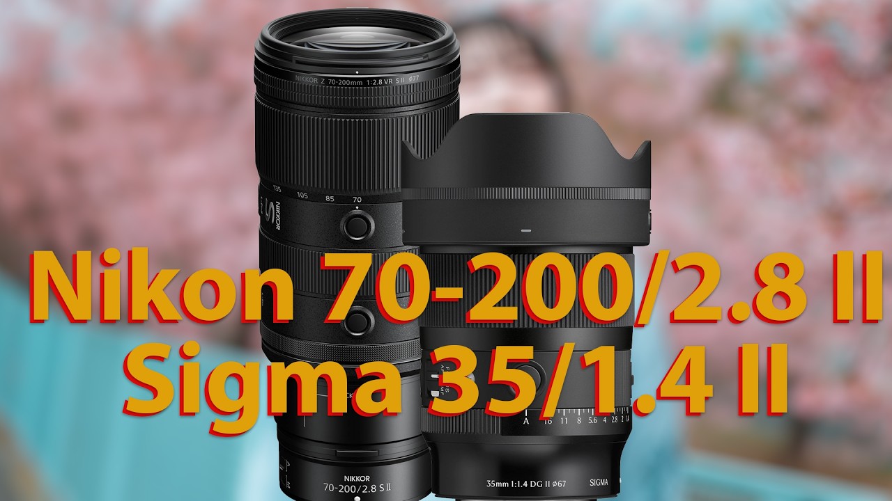 [🔴LIVE🔴] Nikon 70-200/2.8 S II. Sigma 35 1.4 DD DN II ART
