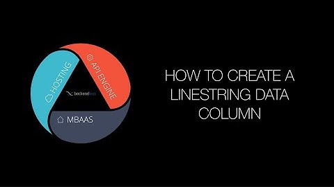 How to create a LINESTRING column and add a value for it