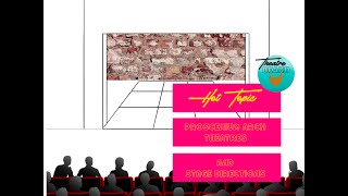 Hot Topic: Anatomy of a Proscenium Arch Theatre // Stage Directions // Fly Tower // Wings and more!