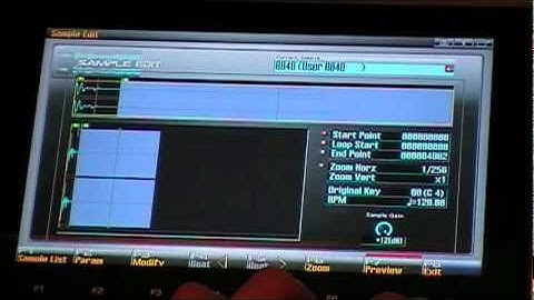 Roland Fantom-G Sampling with Auto Divide