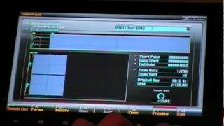 Roland Fantom-G Sampling with Auto Divide