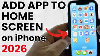 How to Add App Back to Home Screen on iPhone