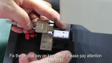 How to cut Single Sided Standard Key with SEC-E9 key cutting machine