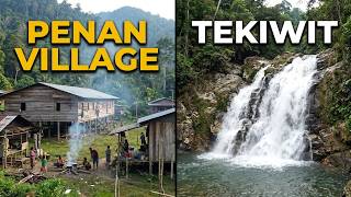 BA DATA BILA (PENAN VILLAGE) | WATERFALL, ULU BARAM, SARAWAK🌿🌳🏞️