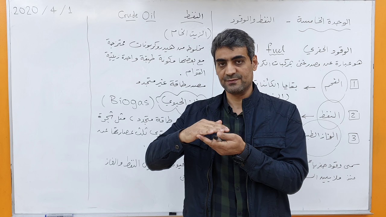 الوحدة الخامسة النفط والوقود تكير النفط