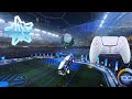 Rocket League ranked gameplay platinum 2v2