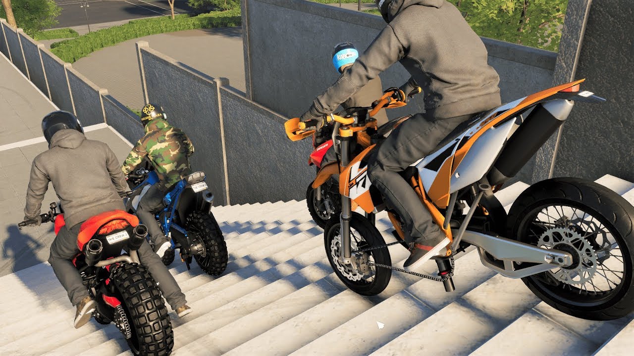 Jogo de moto super realista mundo aberto The Crew 2 