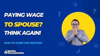 Paying a Wage to your Spouse Think Again (Tax Planning Strategy)