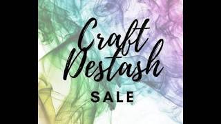 Everything must go!!  Destash Sale....I am getting rid of most of  my personal craft supplies.......