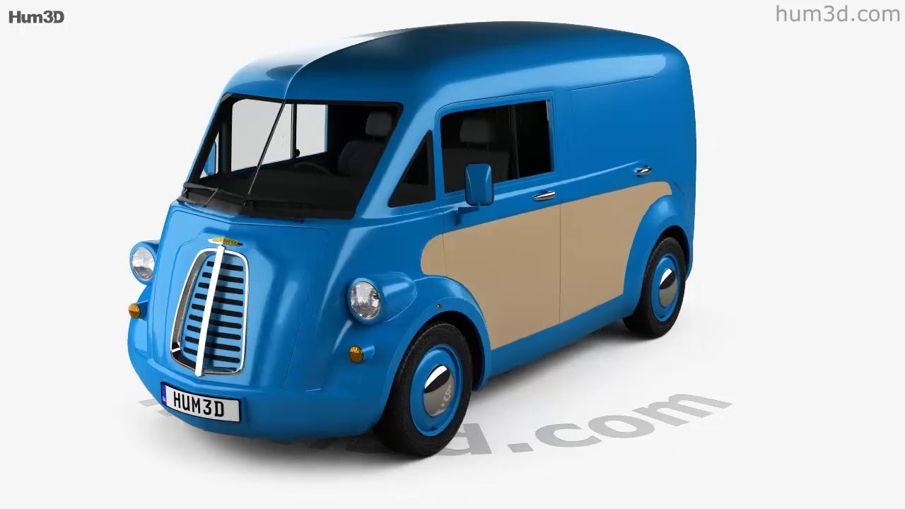 Morris JE Van 2019 3D model by 3DModels.org