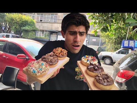 DONAS CON TOCINO Y COMBINACIONES EPICAS // Las mejores de la CDMX