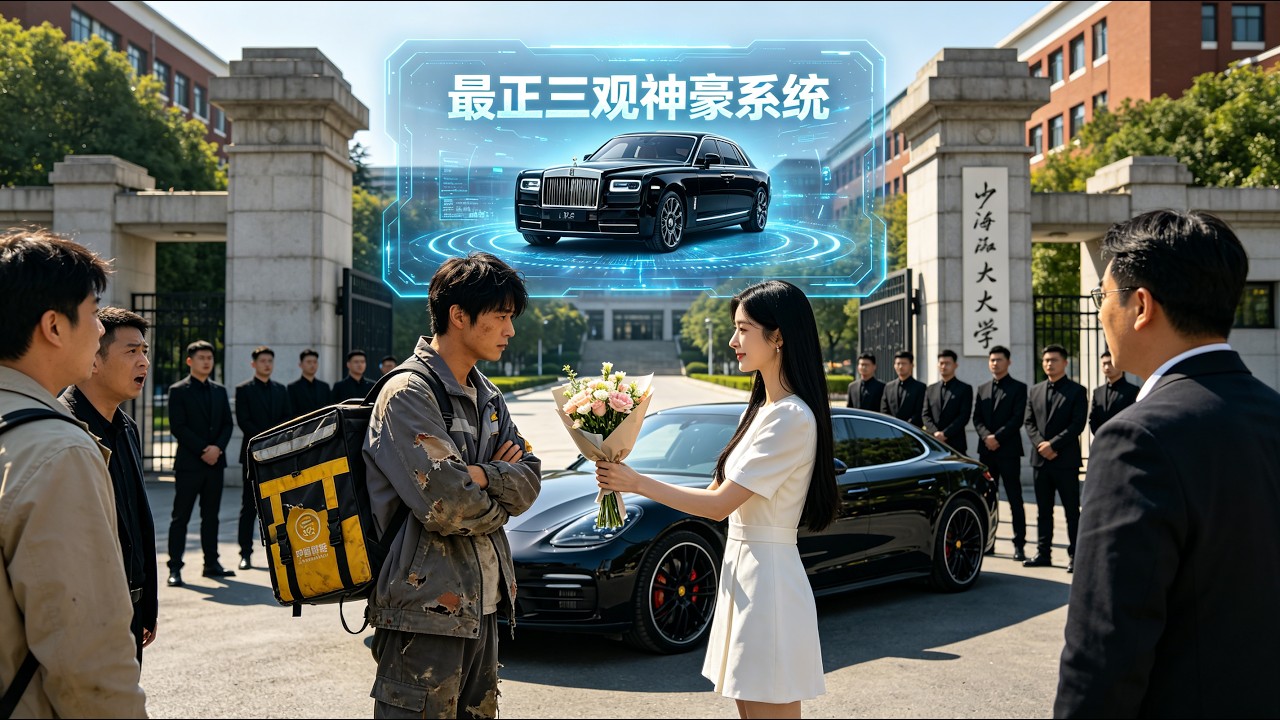 快遞員覺醒神豪系統：拒絕校花逆襲人生