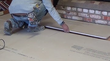 Laying Floor for Tile, How to prep the Floor