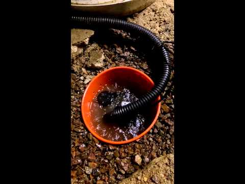 New sump pump