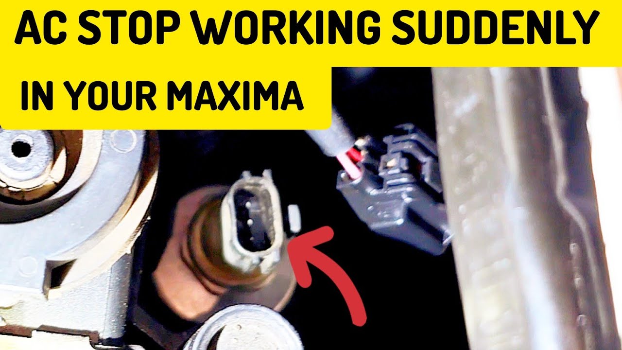 How To Fix Ac Stop Working In Nissan Maxima - YouTube