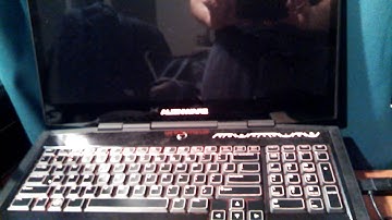 Alienware M17x R4 Dell Laptop Boot Issue Video 3