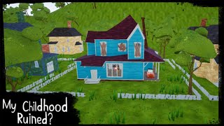 HELLO NEIGHBOR MOD KIT - MY CHILDHOOD RUINED?