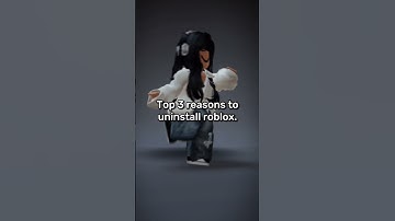 Top (3) reasons to uninstall roblox😳🔥! (#roblox #shorts)✨
