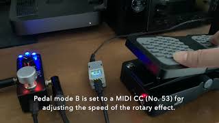 Wireless MIDI Exp. Pedal (M-Audio EX-P Mod.)