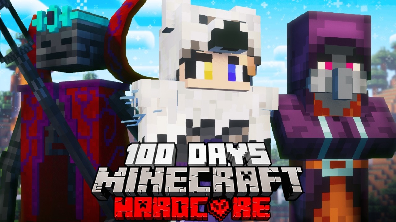 I Survived 100 Days as a BERSERKER in a Hardcore Minecraft RPG