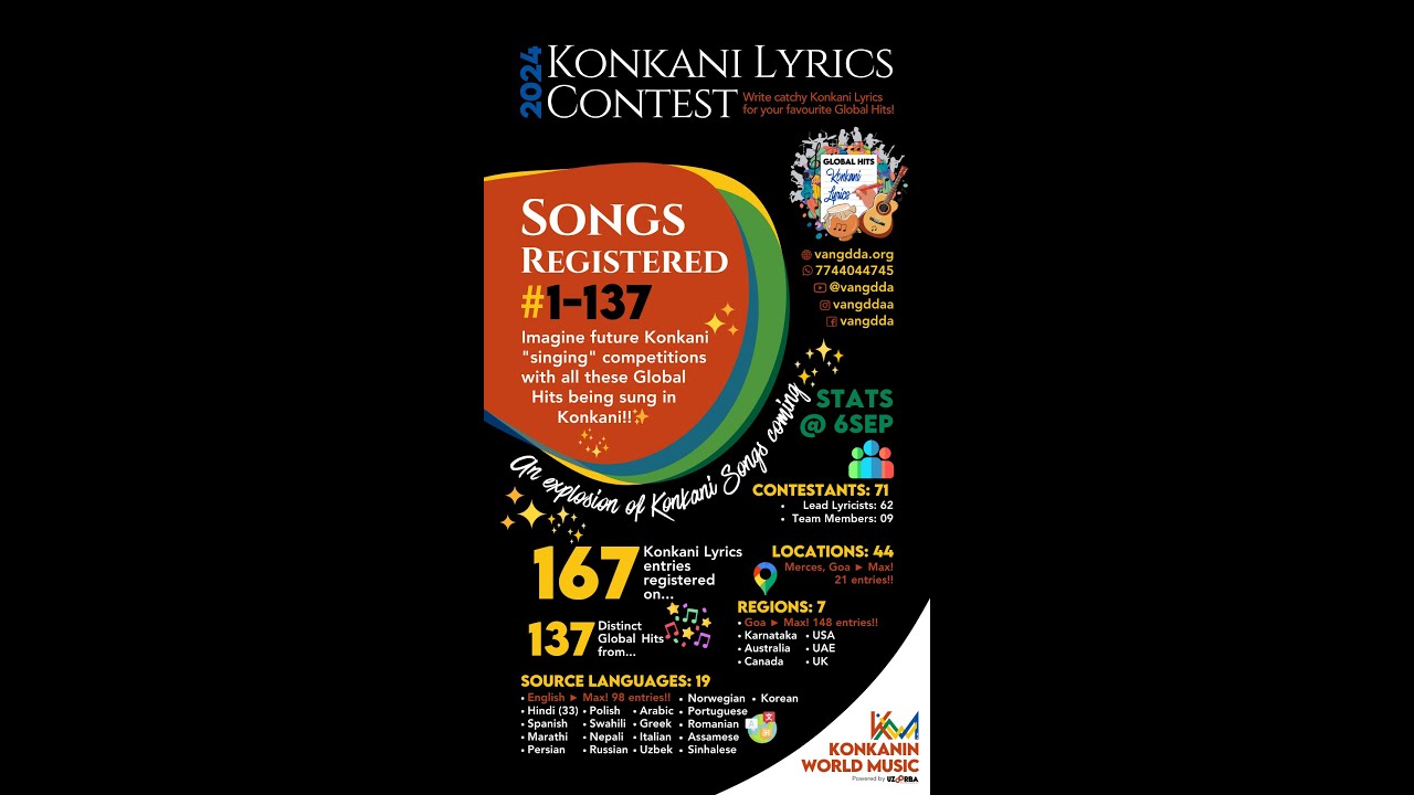 💫KLC2024: All 137 Registered Songs!!!✨✨