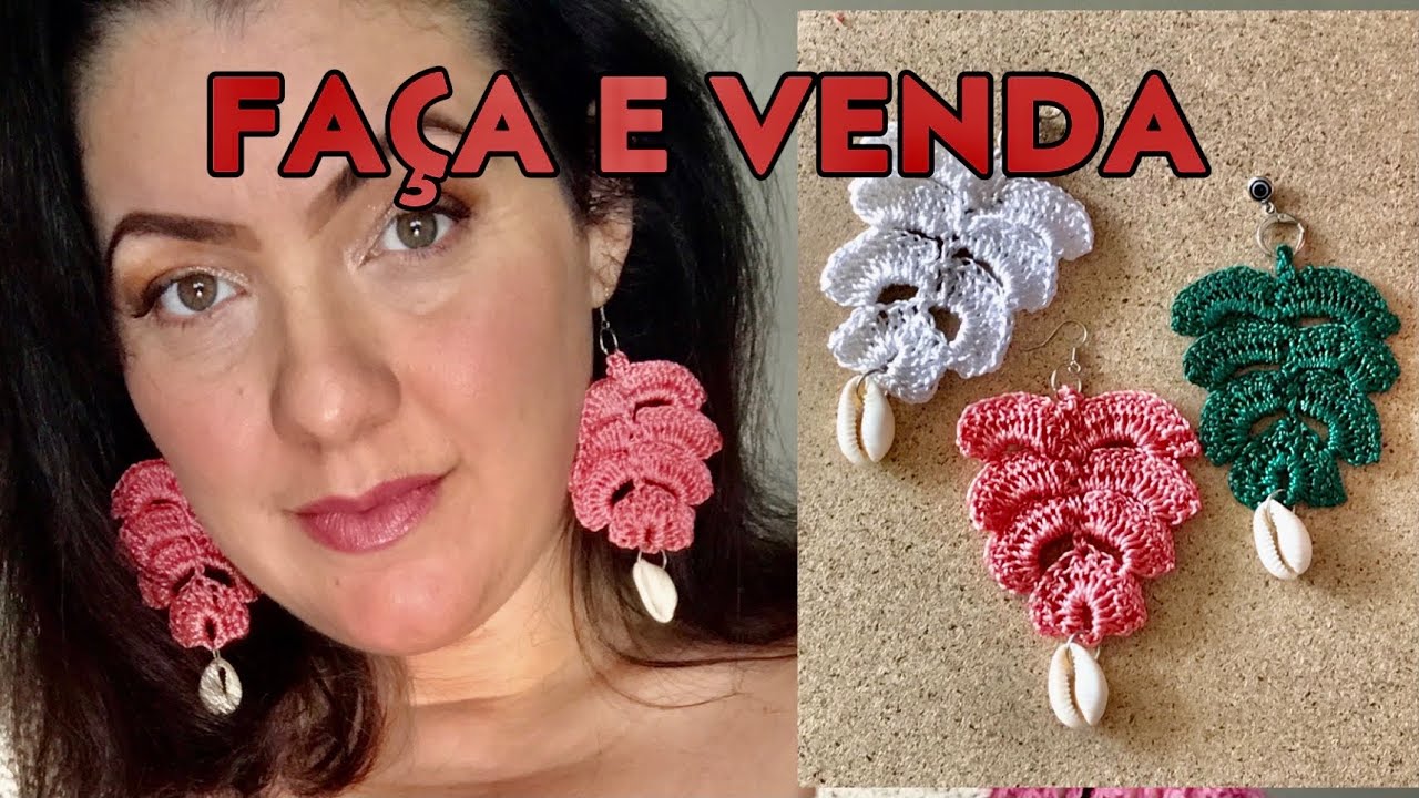 Brinco costela de Adão #crochet #dicaseutilidades #artesanato #diycraft #craft