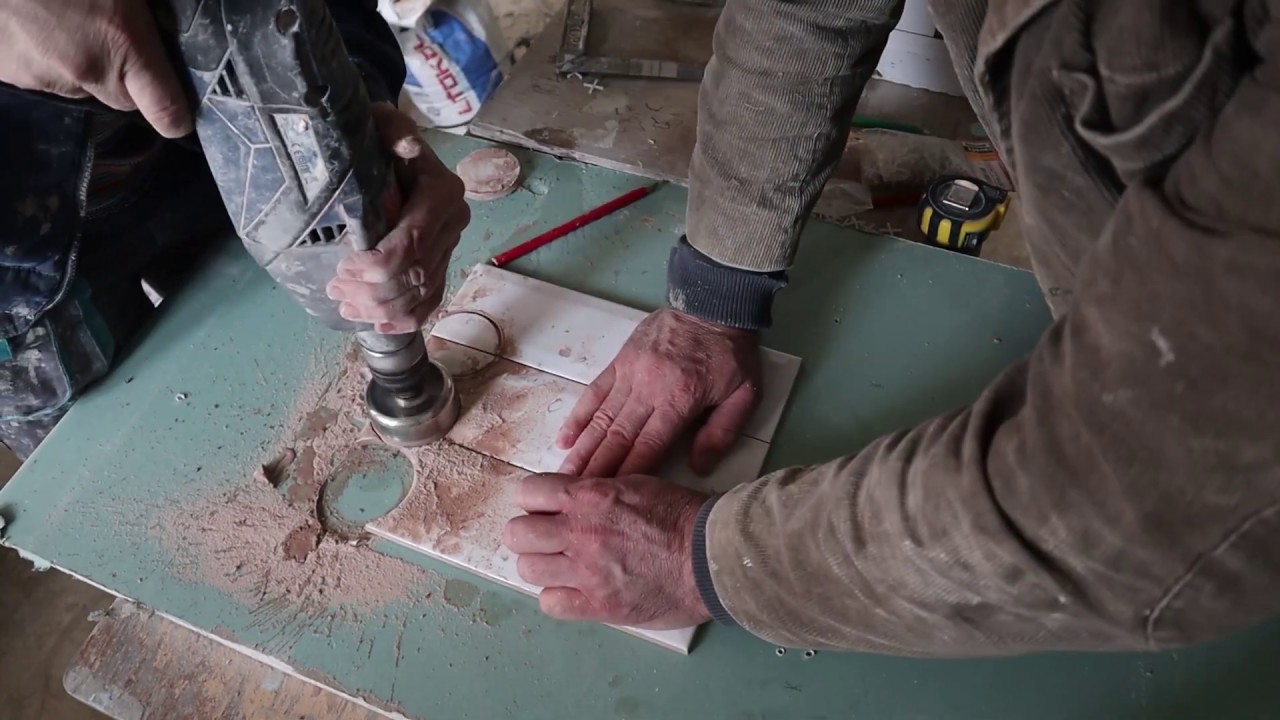 Укладка плитки КАБАНЧИК на КУХНЕ.. - YouTube