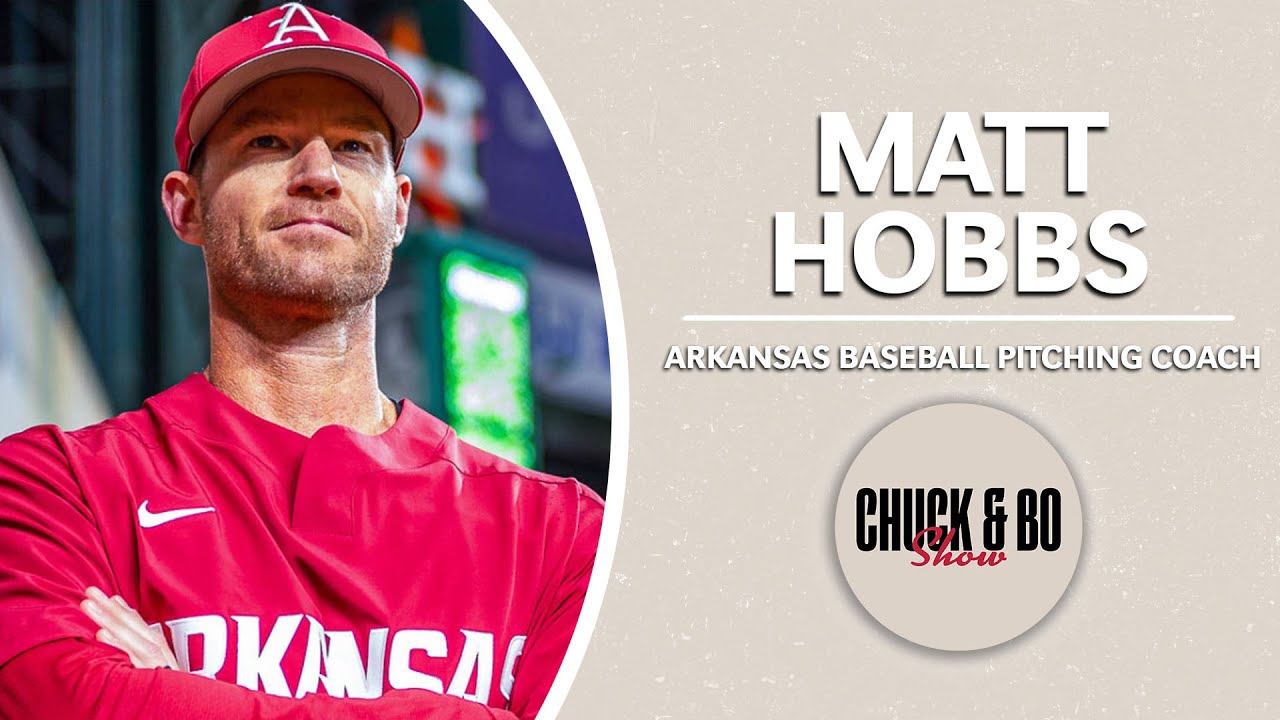 Arkansas Pitching Coach Matt Hobbs Previews Upcoming SEC Baseball Tournament | Full Interview