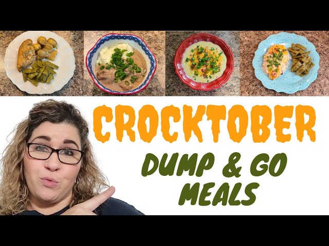 Unbelievable! 5 Ingredient DUMP AND GO Crockpot Recipes That Will Blow Your  Mind! 🤩 