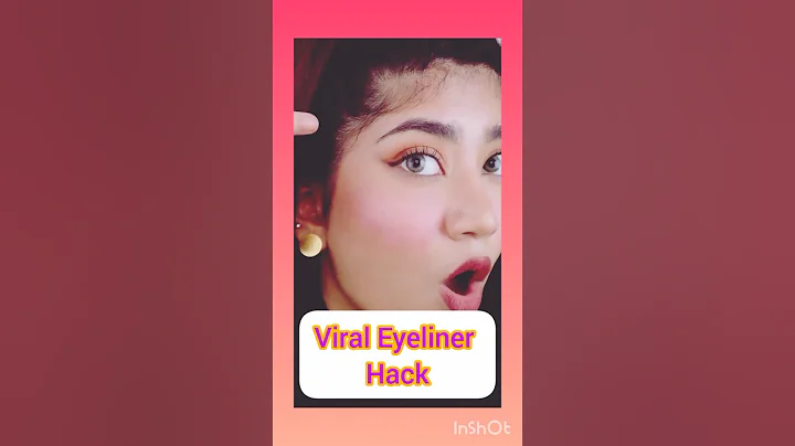 Viral Eyeliner Hack 🔥#shorts #short #viral #viralshort #short feed #ytshorts #trendingshorts