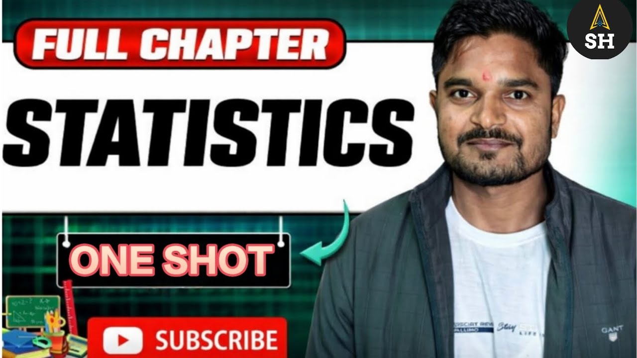 🔥STATISTICS 🔥#statistics #meanmedianmode (1) FOR ACADEMIC CLASSES BY HANUMANT SIR 