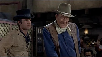 John Wayne - El Dorado (1966) | "I AM NOT YOUR SON" SCENE  | Classic Western Movie