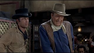 John Wayne - El Dorado (1966) | 'I AM NOT YOUR SON' SCENE  | Classic Western Movie