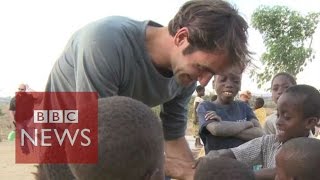 Roger Federer visits children in Malawi - BBC News