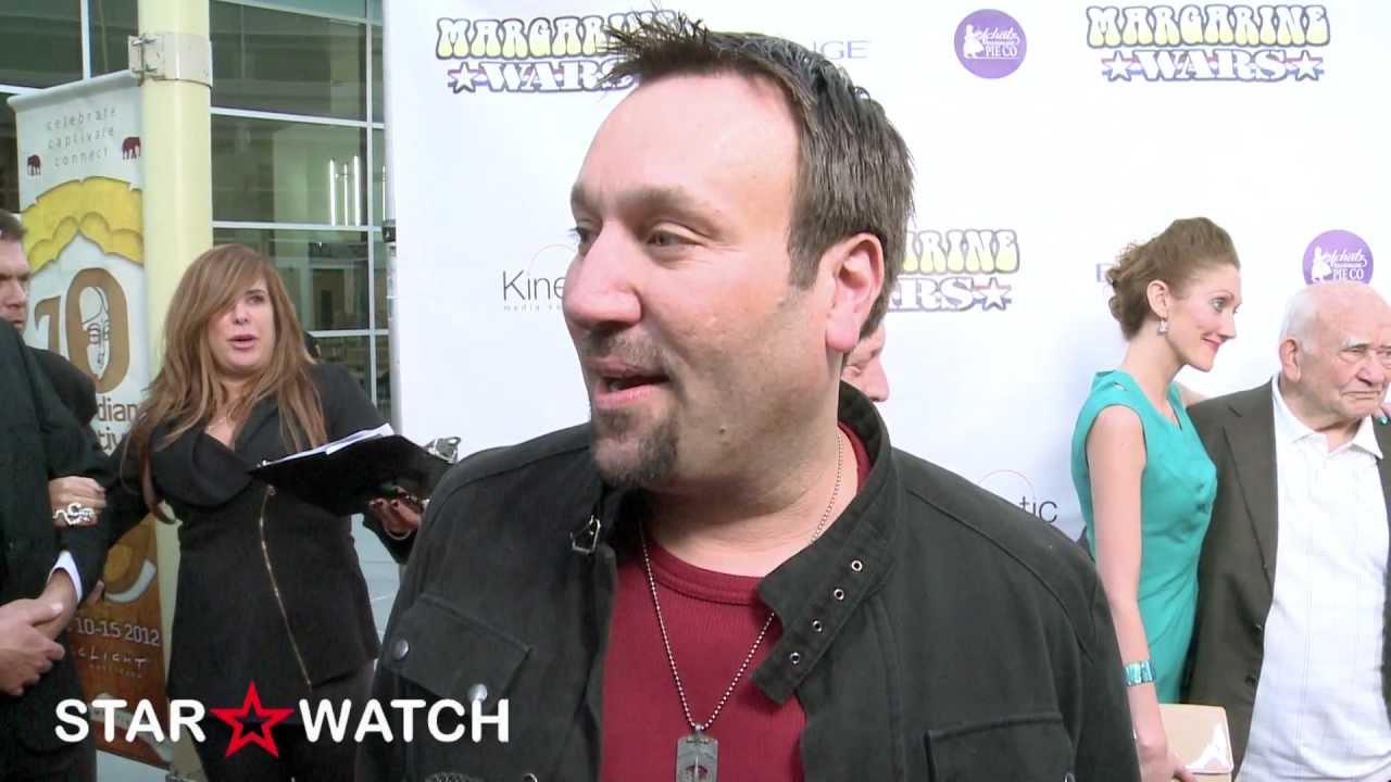 Gabriel Jarret red carpet interview at "Margarine Wars" premiere