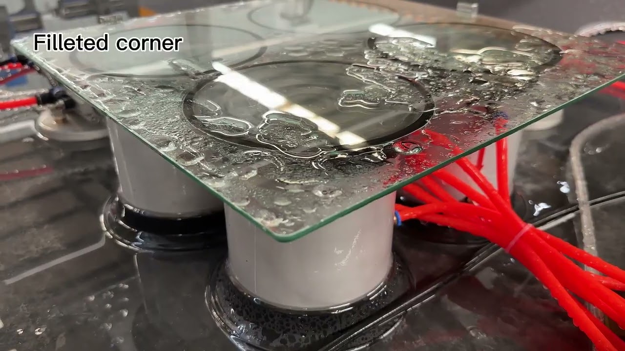 1625 cnc glass edging grinding drilling milling grooving machine