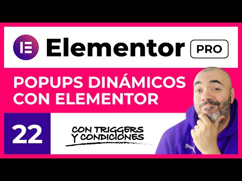 POPUPS dinámicos con ELEMENTOR - CURSO de ELEMENTOR PRO #22 - Tutorial en Español