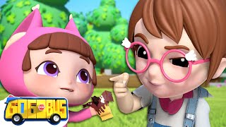 🍫Dodo, Dodo Si Maestra! (Versión de Johnny Johnny) | Canciones Infantiles | GoGoBus en Español