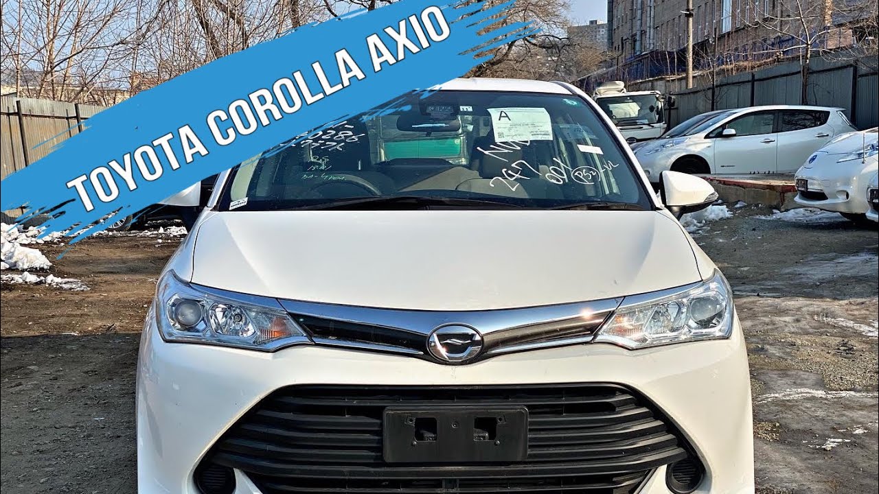 Народный автомобиль🧐 Toyota Corolla Axio 2017✅