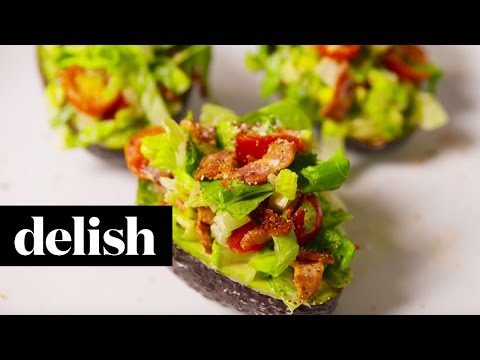 BLT Avocado Cups | Delish