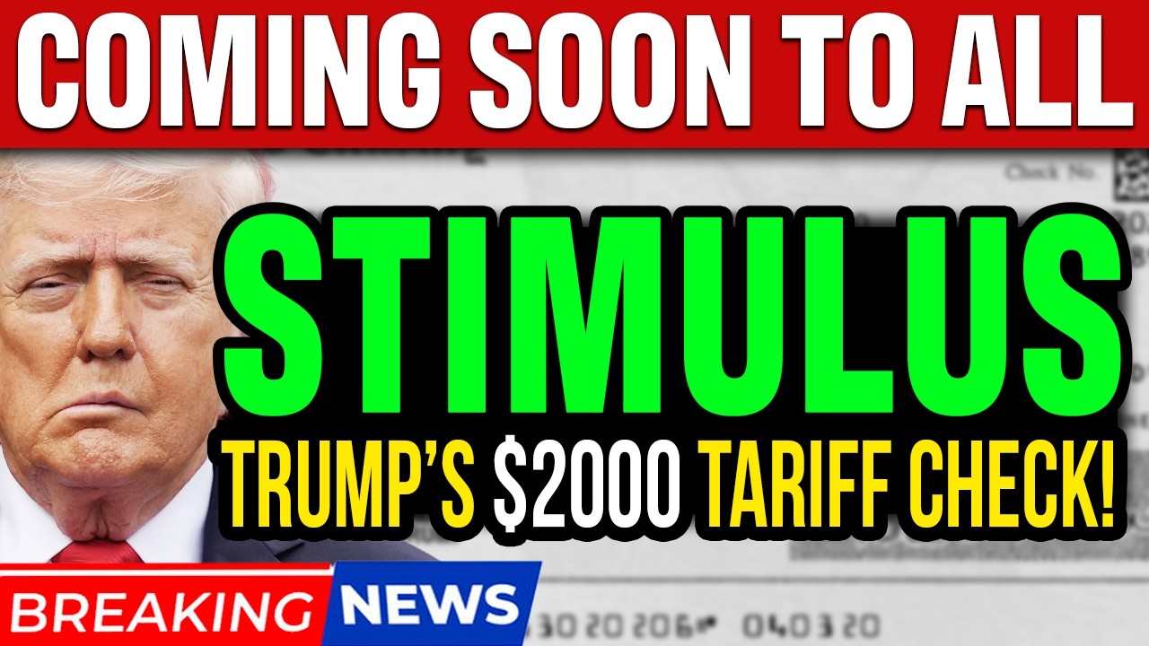 $2000 CHECK UPDATE! Trumps Stimulus Refund Plan After Supreme Courts Ruling On Tariffs