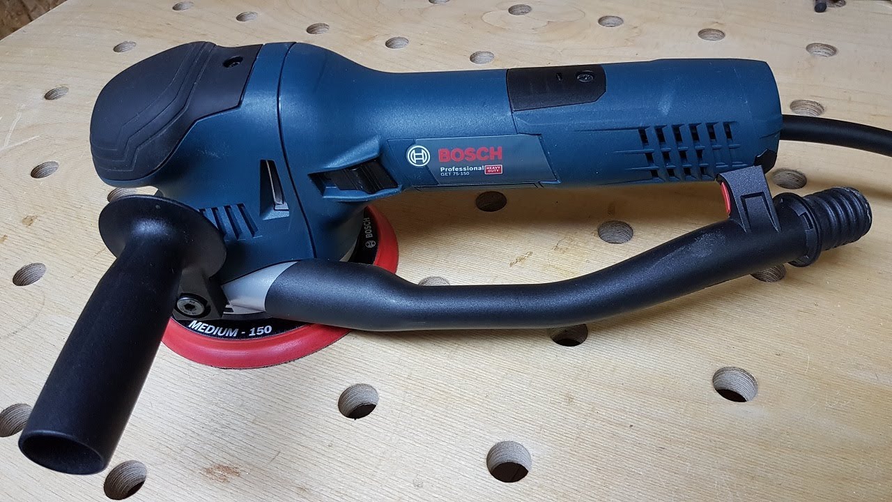 Bosch GET 75-150 Getriebe-Exzenterschleifer im Test // Wie gut ist er wirklich?? - YouTube