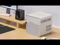 JONSBO N2 Mini NAS Case ITX, 5+1 Disk Bays Mini Aluminum with Steel Plate Case