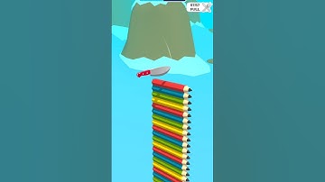 Slice It All Gameplay! Satisfying ASMR slicing game Level 583 #sliceltall #short